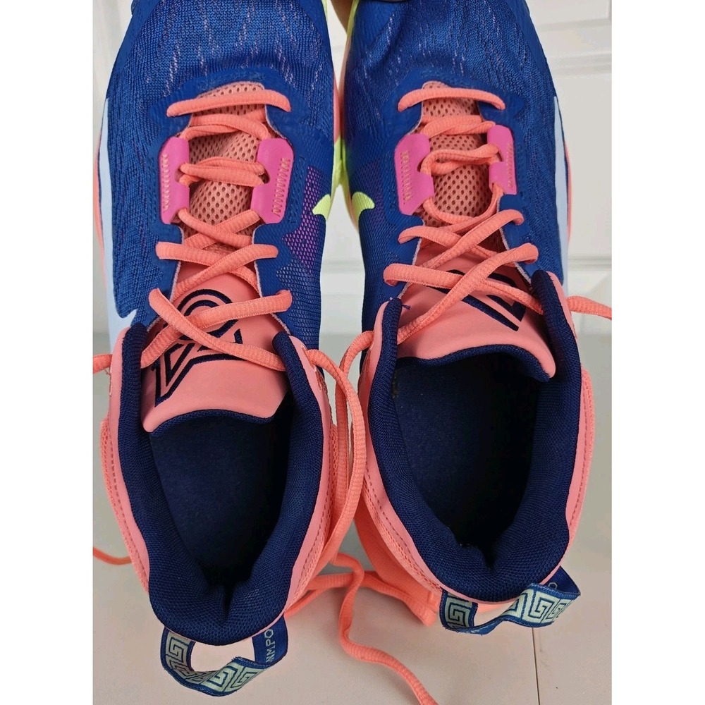 Nike Giannis Immortality 2 DM0825-400 Basketball Shoes Blue Pink Men US 9.5 - Picture 5 of 11
